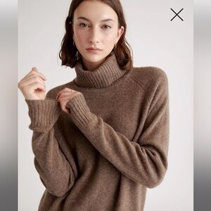 Quince 100% Yak Wool Turtleneck Sweater